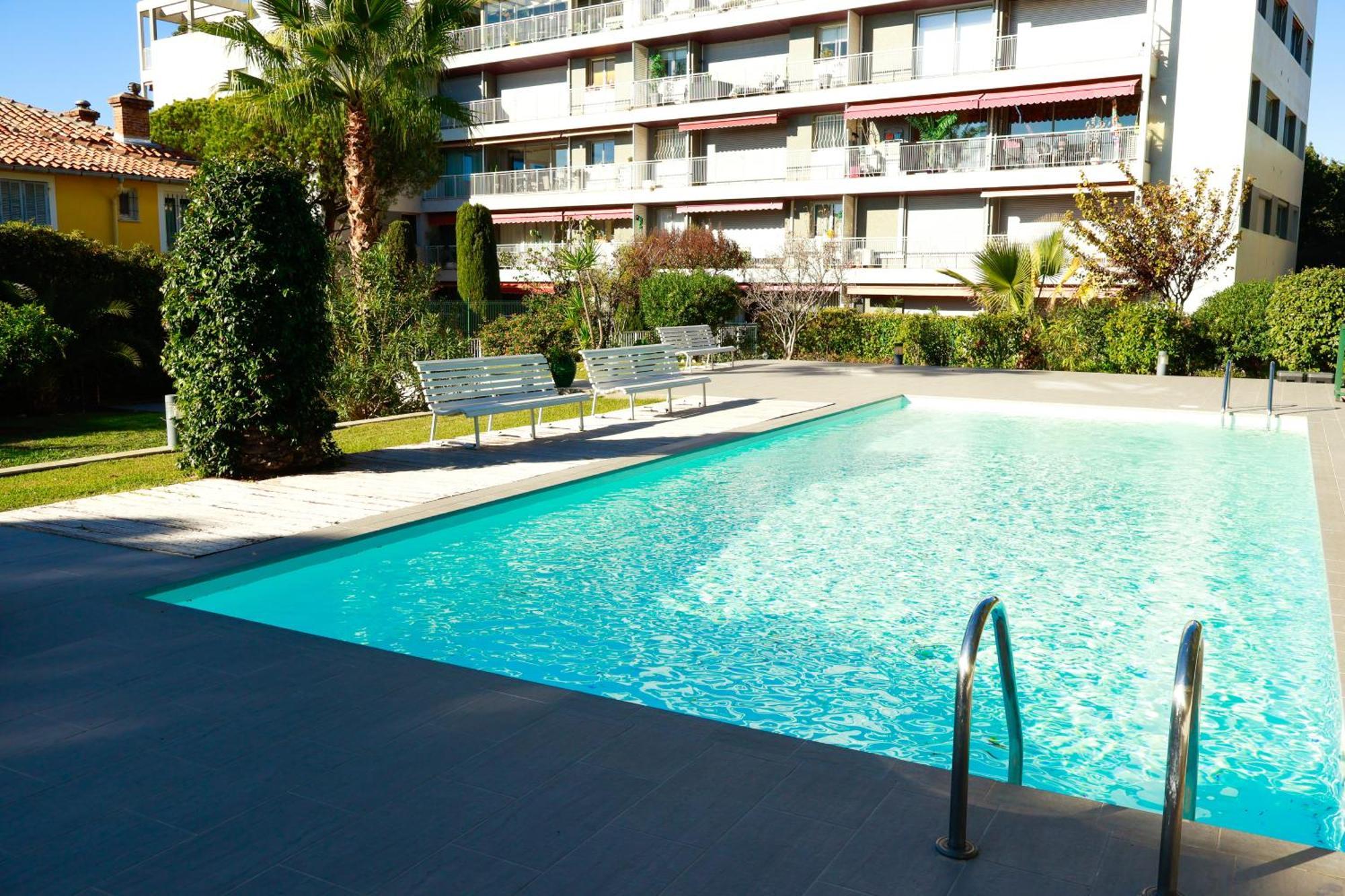 Studio- Nice Mont Boron, Piscine Sur La Residence エクステリア 写真